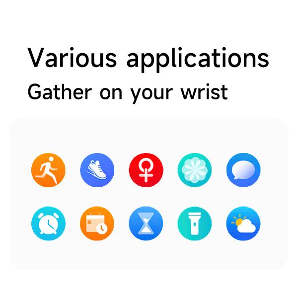 1.83 IPS Display Square Shape Smart Watch 300mAh Smart Watch Fitness Tracker