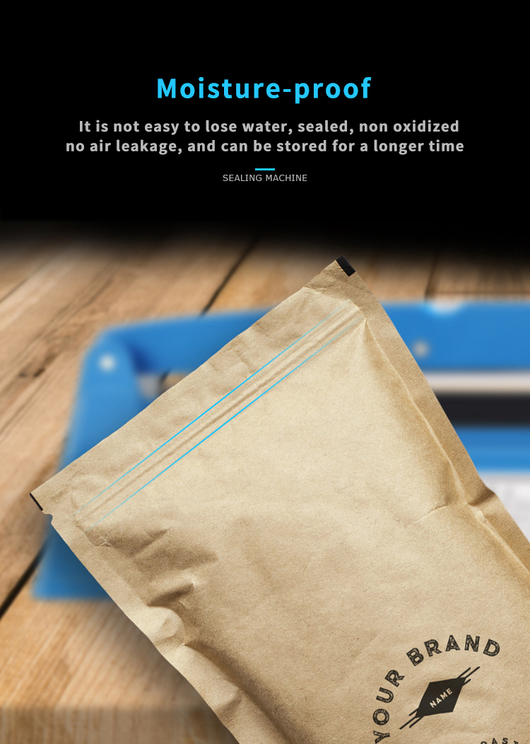 200mm Hand Foil Plastic Bags Pouch Impulse Heat Hot Sealer for Packing CE FCC Approved AL
