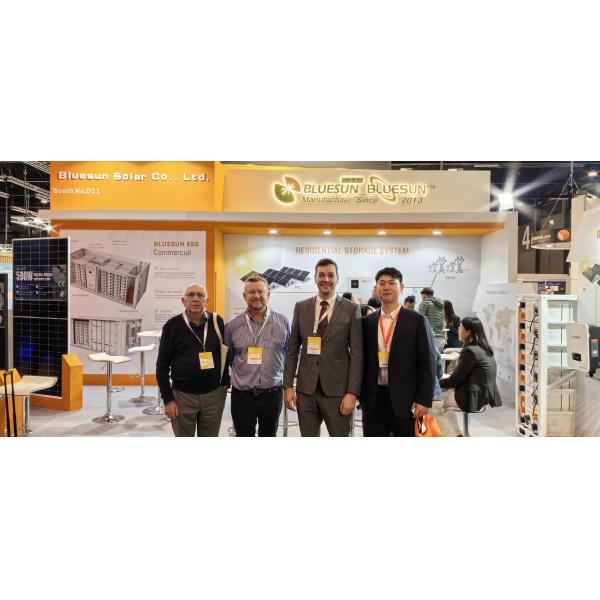 Bluesun Hot Sale N-type Topcon Cell Solar Panels 600w 700w Solar Panels High Efficiency Solar Panel Complete Kit