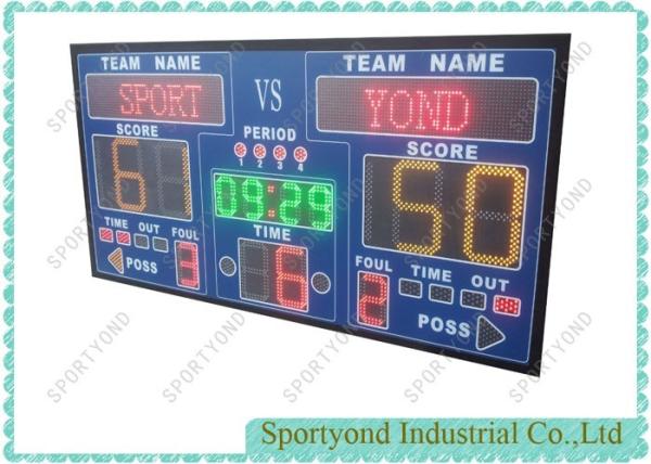 Multisport scoreboard-applicable for basketball,netball, wrestling, karate,