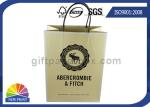 Custom Brand Printed Shopping Kraft Paper Bags With Twisted Paper Handle