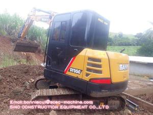 Wholesale SY55C 5 Ton 0.2CBM Hydraulic Crawler Excavator from china suppliers
