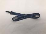Promotion Neck Strap Dye Sublimation Lanyards For Card Holder , Black Color