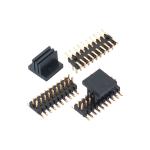 3.0AMP Gold Plated Round Pin Header Connector 1.27mm Pitch straight