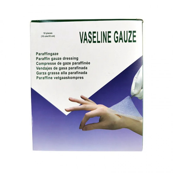 Custom Medical Sterile Disposable Wound Dressing Paraffin Gauze