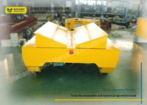 Wholesale Coils Handling Rail Transfer Trolley / Motorized Rail Cart For Steel Factory from china suppliers