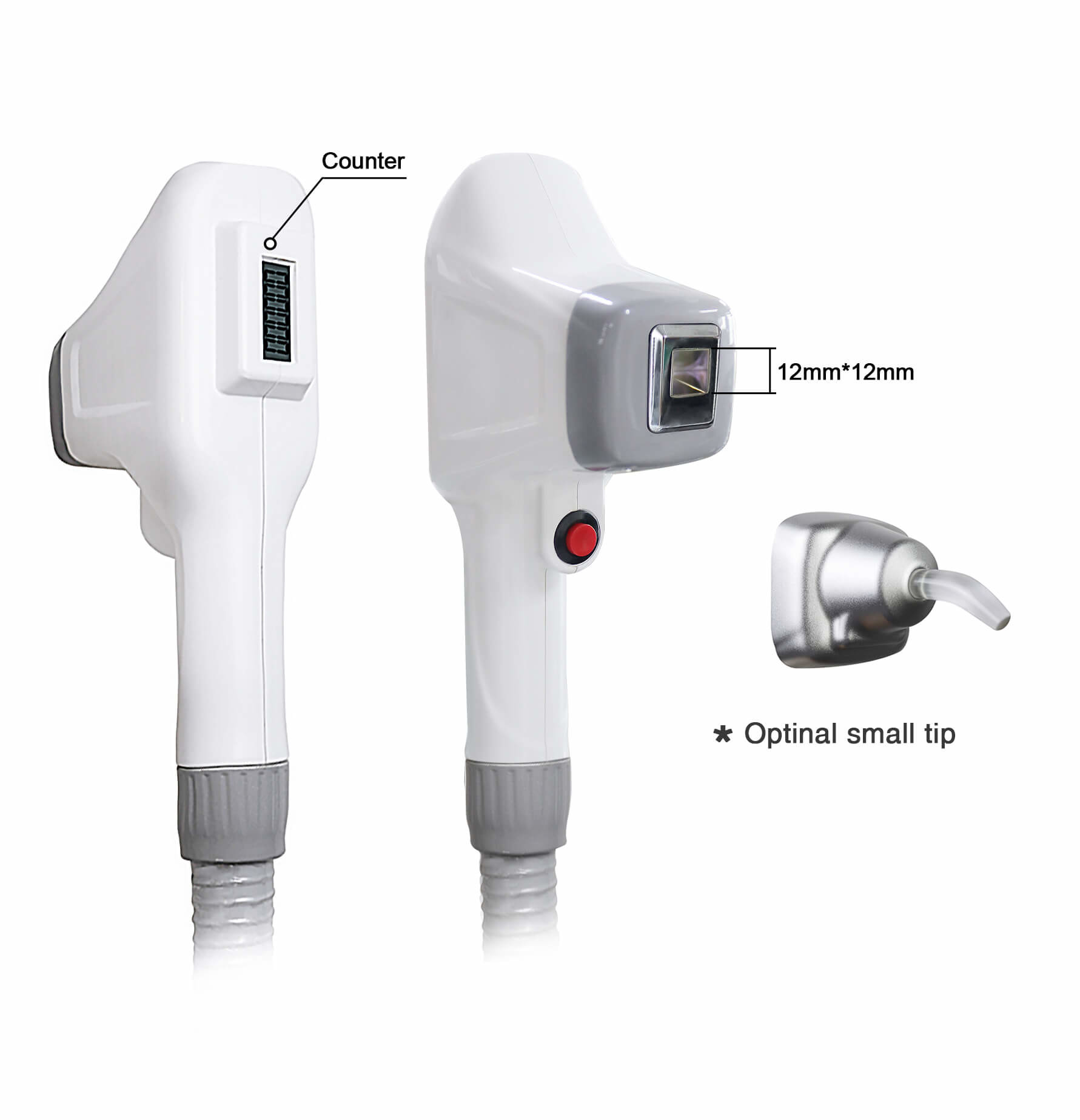 Permanent Hair Removal Fiber Coupled Diode Laser Hair Removal Device 808nm