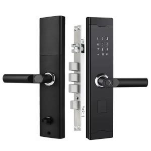 Wholesale Anti Peeping Smart Fingerprint Door Lock Password Lock Smart Home Door Lock from china suppliers