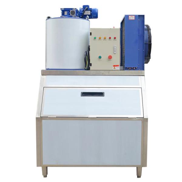 380V 1.5 kW Ice Block Maker 300kg 0.3ton Industrial Commercial Ice Flake Machine