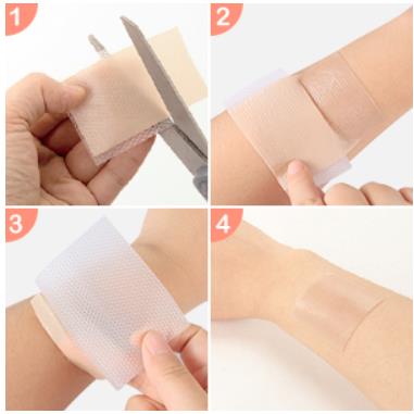 Medical Scar Reducing Emollient Silicone Scar Gel Patches for Scars