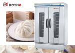 Stainless Steel Double Door Twenty Four Trays Fermentation Box For Bakery Shop