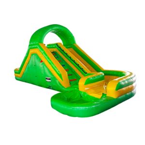 Aldult Outdoor Rental Inflatable Large Water Slides With Bouncy