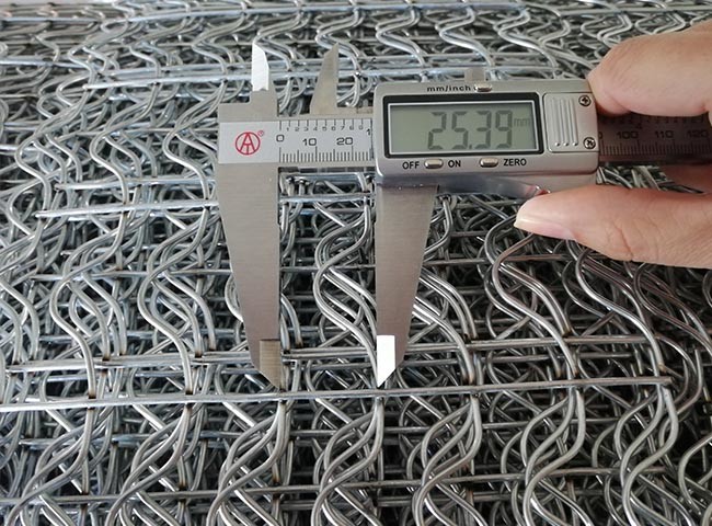 6 8 10 Line Wires Galvanized Welded Mesh For Concrete Weight Coating