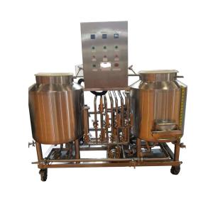 Wholesale High Power 2 Vessel Brewhouse 8BBL Brewing System Made Of Stainless Steel from china suppliers