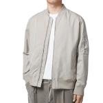 Solid Color Heavy Winter Jacket Anti UV Smart Casual Flight Coat