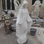 High quality stone carving and statues Virgin Mary statue for sale