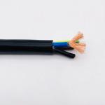 Copper RVV PVC Insulated Flexible Cable , Fireproof 2.5 Mm Flexible Wire