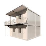Waterproof Prefab Shipping Container Homes High Security With Aluminum Sliding