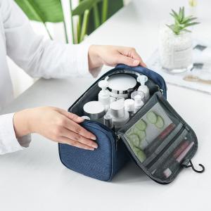Wholesale Mens Waterproof Oxford Hanging Travel Toiletry Bag With Hook from china suppliers
