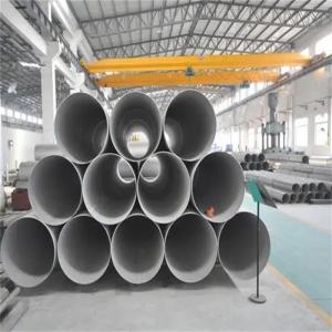 Wholesale Seamless Stainless Steel 304 Pipes Tubes 10 Inch OD 9mm Bright Sliver 6m Length from china suppliers