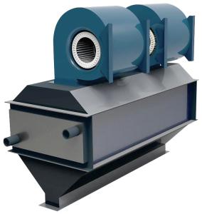 Wholesale 2024Energy Saving Industrial Water Source Heated Air Curtain 17-18m/s 380V-50Hz from china suppliers