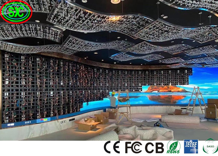 SCX Stage LED Background Display SMD2121 P3.91 For Concert