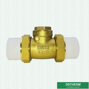 Wholesale 32mm DIN Drinkable Water Ppr Brass Body Check Valve from china suppliers