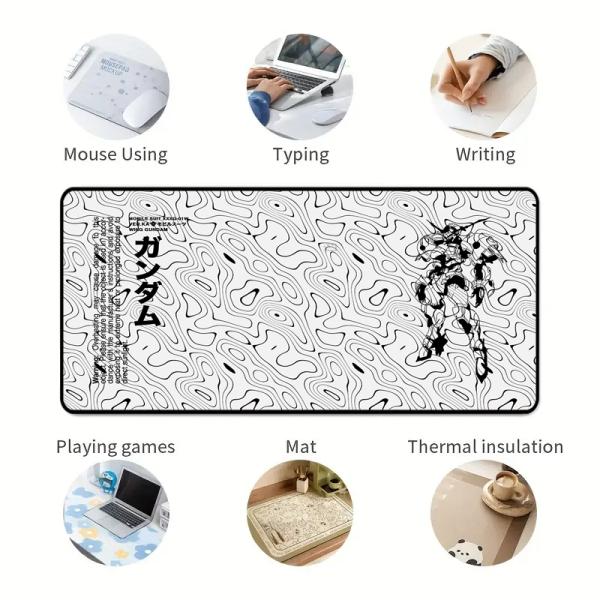 Waterproof Gaming Mouse Pad with Customized Design and Heat Transfer Printing Stocked
