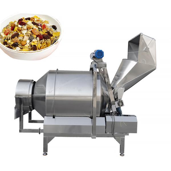 Custom Automatic Tea & Powder Blending Machine | Industrial Drum Mixer for Flavoring & Leaves