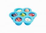BPA Free Silicone Egg Bites Mold , Baby Food Storage Containers FDA Certified