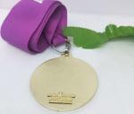 Die Casting Metal Medal Sandblasting Zinc Alloy Medal With Soft Enamel
