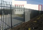Diplomat Steel Tubular Fencing Panels 2.1mx2.4m Rails 45mm