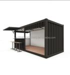 20FT Mini Pop-up Shop Container for Fast-Food Restaurant Convenience Store Kiosk