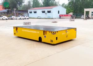 Wholesale 25t Load Capacity Steel Factory 4 Pu Wheels Trackless Transfer Fat Electric Cart from china suppliers