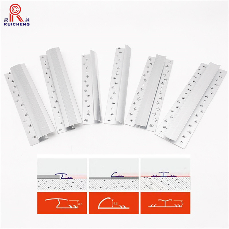 8.5mm Aluminium Transition Threshold Ramp Strips ODM Available