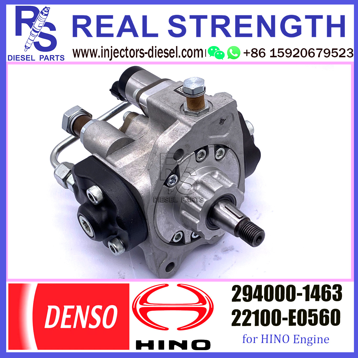 DENSO HP3 Diesel Engine Fuel Pump 294000-1461 294000-1462 294000-1463 22100-E0560