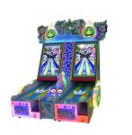 Coin Operated Bowling Game Machine Wood Material With 12 Months Warranty