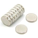 Diameter 8mm NiCuNi Coating Disc Neodymium Magnet Thickness 1mm 2mm 3mm