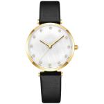 32mm Small Dial Women'S Quartz Watch Fashion Multicolor Leather Strap For