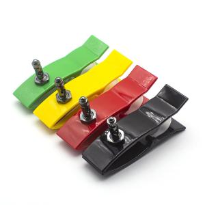 Wholesale Pediatric ECG Electrode Connector 3.0 4.0 Plastic Clamp 4 Pcs Per Bag from china suppliers