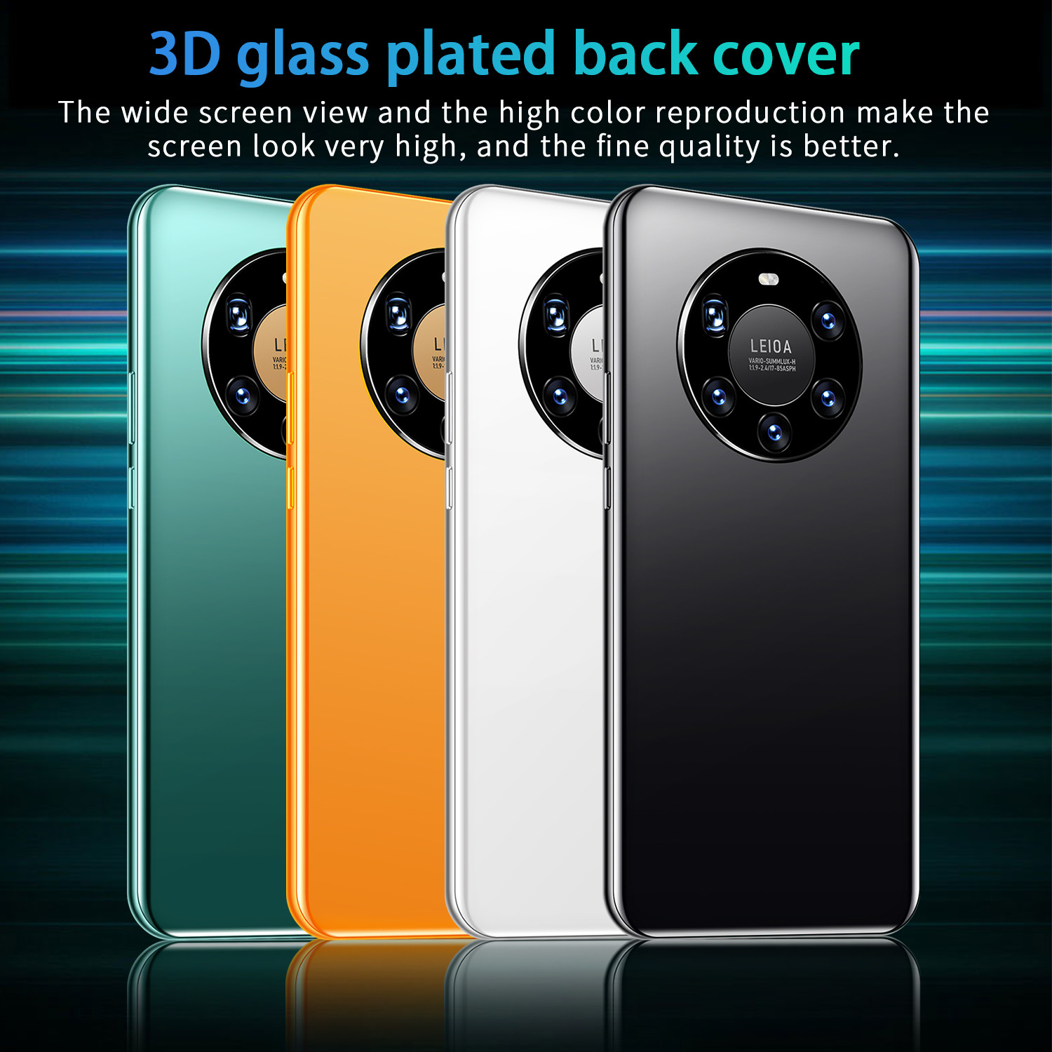 Mate 40 Pro+ Android 10.0 Original Android SmartPhones 7.3 Inch 512G