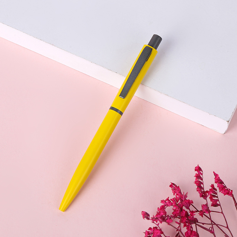 Customized Color Colour Pen Metal Gel Roller Pens PressBall Gel Pen for Office School