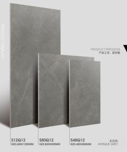 Wholesale Antique Gray 60x120cm Soft Glazed Durable Indoor Floor Porcelain Textured Tile For Living Room from china suppliers