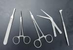 Titanium Needle Holder Forceps Parts , SUS304 Surgical Instruments Components
