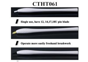 Wholesale White Disposable Microblading Pen / Durable Permanent Makeup Manual Tattoo Pen from china suppliers
