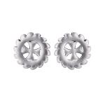Customized four leaves body piercing jewelry wholesale fashion stud earrings