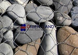 Wholesale Customized Size Gabion Mesh Cage , Curved Gabion Baskets High Rigidity from china suppliers