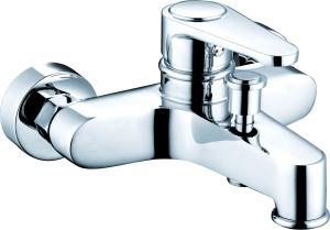 Wholesale Contemporary Brass Wall Mounted Shower Mixer For Bathroom T2021 from china suppliers