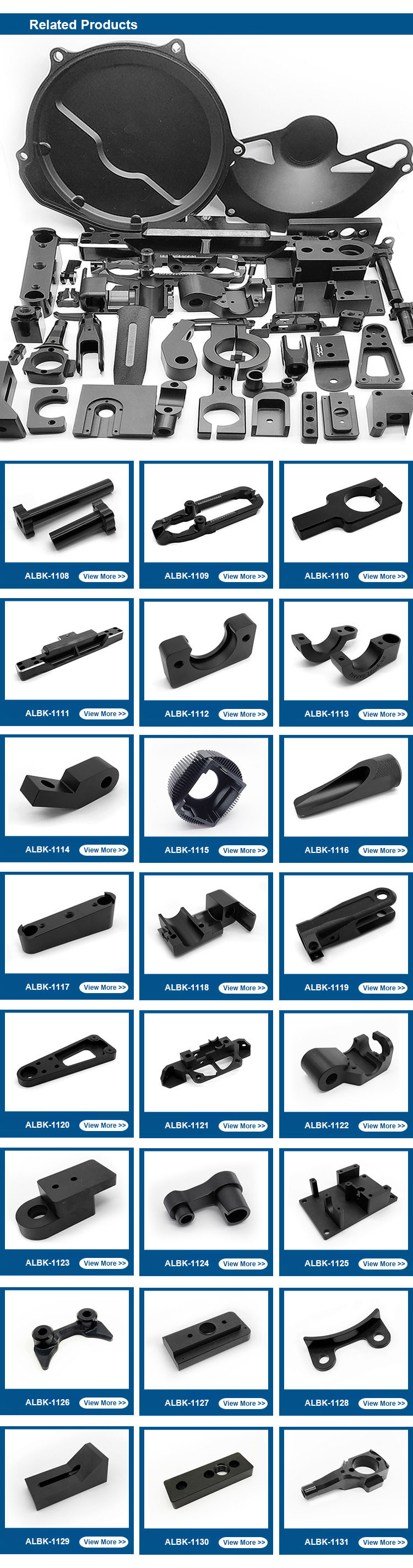 plastic injection molded products