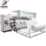 computerized Mattress Quilting Machinery Double Chain Stitch Multi Needle